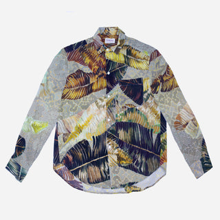 Golden Palm Shipibo Long Sleeve Shirt