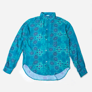 Peyote Neon Blue Long sleeve Shirt