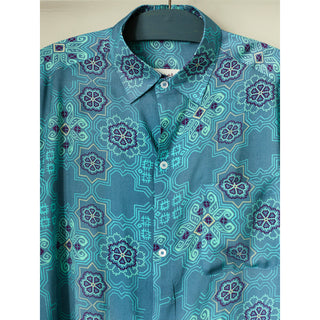 Peyote Neon Blue Long sleeve Shirt
