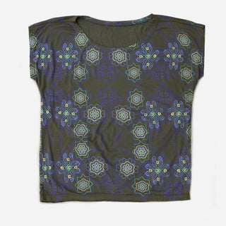 Huicholes Peyote Open back T-shirt