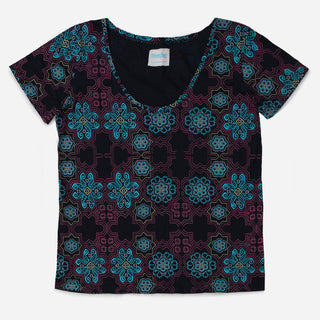Huicholes Peyote T-Shirt Black