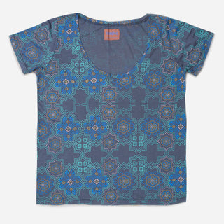 Huicholes Peyote T-Shirt Grey