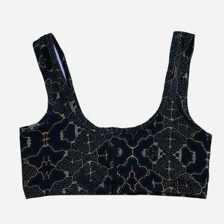 Shipibo Sports Bra with Zip
