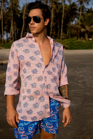 Tropical Fish Classic Cut Long Sleeve Shirt