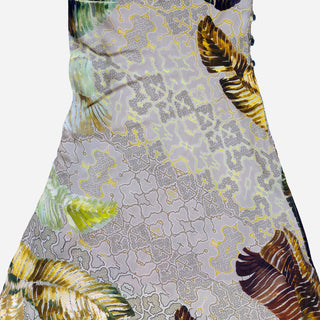 Golden Palm Dress