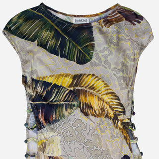Golden Palm Dress