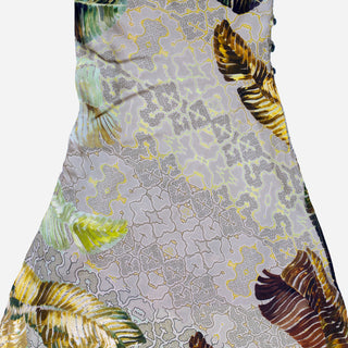 Golden Palm Dress