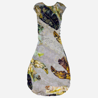 Golden Palm Dress