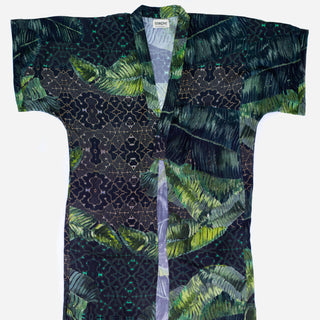 Shipibo Jungle Palm Kimono