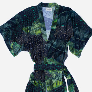 Shipibo Jungle Palm Kimono