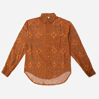Amazonas Shipibo Long Sleeve Shirt Ochre