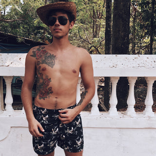 Black Monkey Tailored Swim Trunks