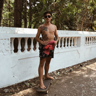 Black Monkey Tailored Swim Trunks
