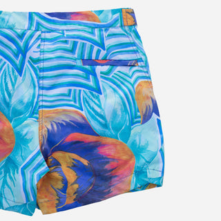 Tropical Tailored Swim Trunks